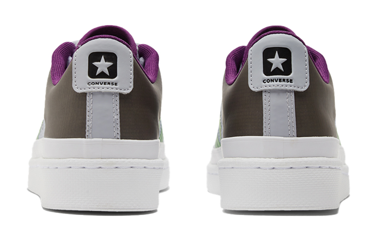 Кроссовки Converse Cons Pro Leather (серо-синие) — Серый / синий — фото 5