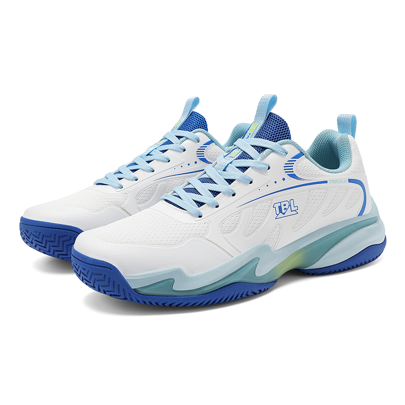 TABOLU Cushioning Slip Resistant Abrasion Resistant Low top Badminton Shoes Men’s