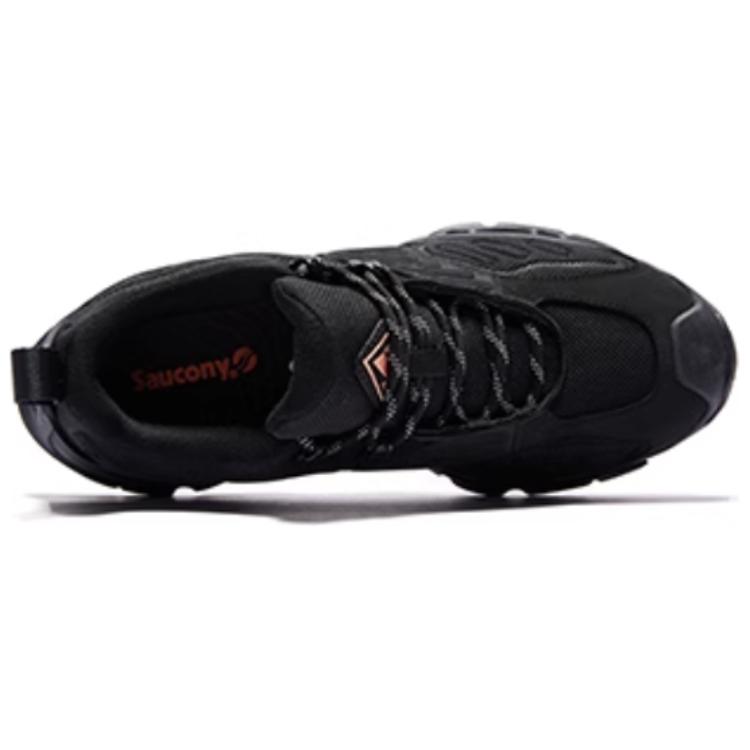 Saucony Slip Resistant Abrasion Resistant Slip Resistant Abrasion Resistant Low top Hiking Shoes Unisex Black