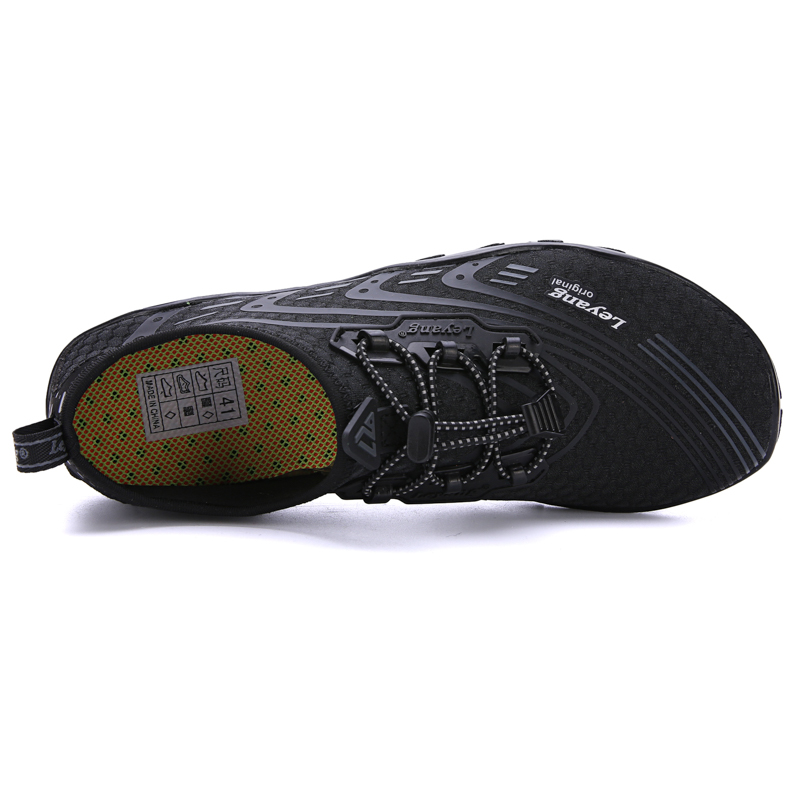 Leyang Slip Resistant Abrasion Resistant Slip Resistant Abrasion Resistant Low top Training Shoes Men’s Black