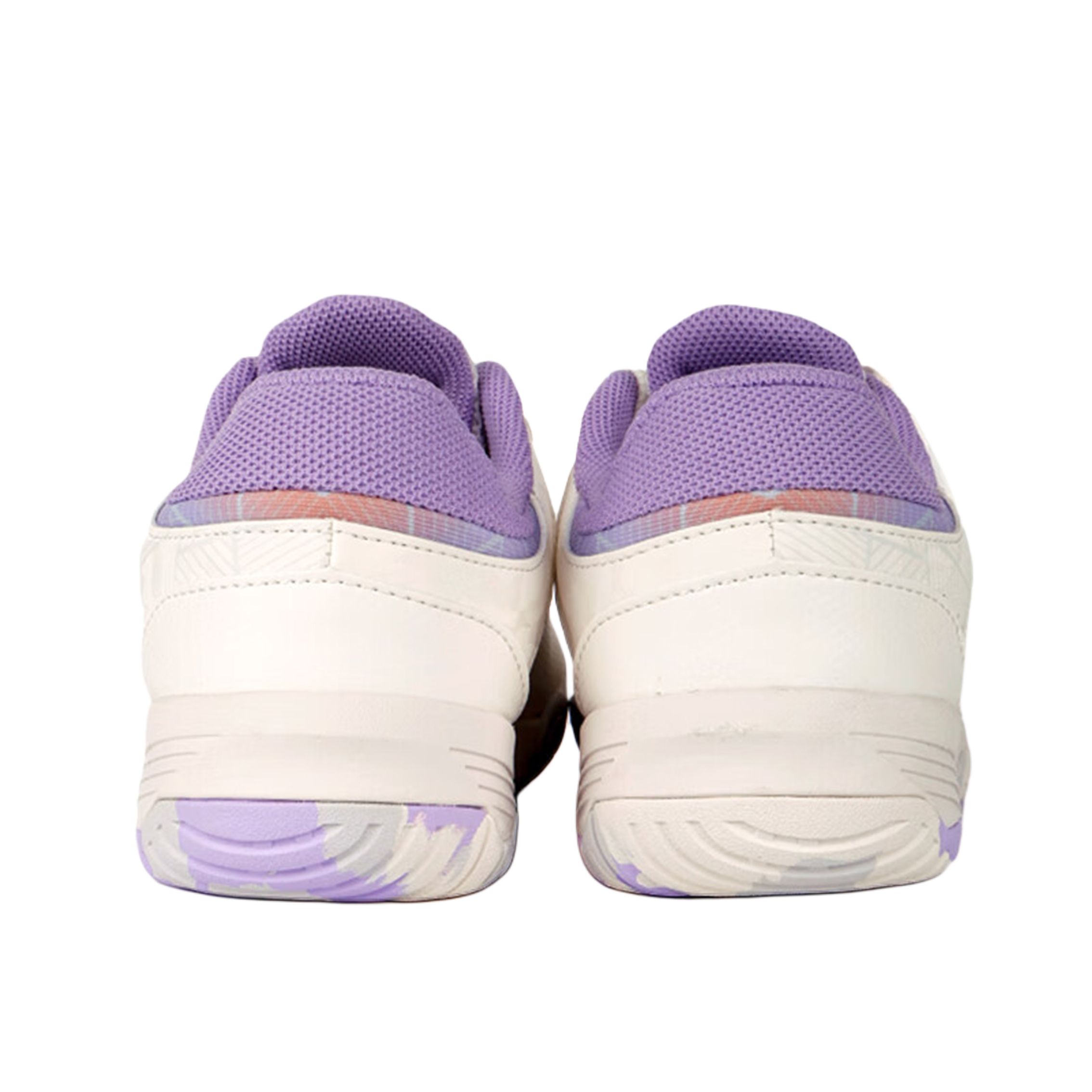 VICTOR Slip Resistant, Abrasion Resistant, Breathable Low top Badminton Shoes Women’s White Purple