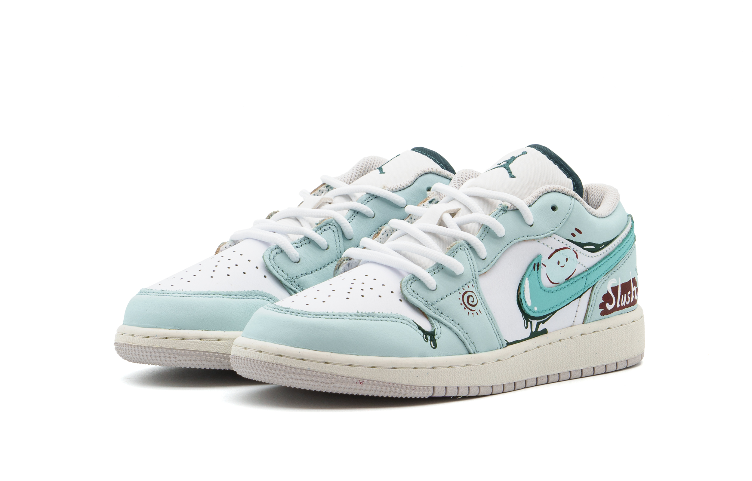 Jordan Air Jordan 1 Cushioning Abrasion Resistant Cushioning, Wear Resistant Low top Vintage Basketball Shoes Unisex