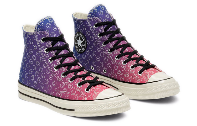 Кеды Converse 1970s Chuck 70 “Happy Camper” (розово-фиолетовые) — Розовыйфиолетовый — фото 3