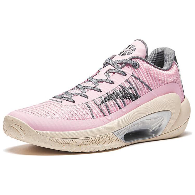 Anta 3 Point Rain Lite V2 Cushioning Low top Basketball Shoes Men’s Pink