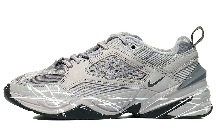 Nike M2K Tekno SP Leather Low top Chunky Sneakers Unisex Smoke Gray