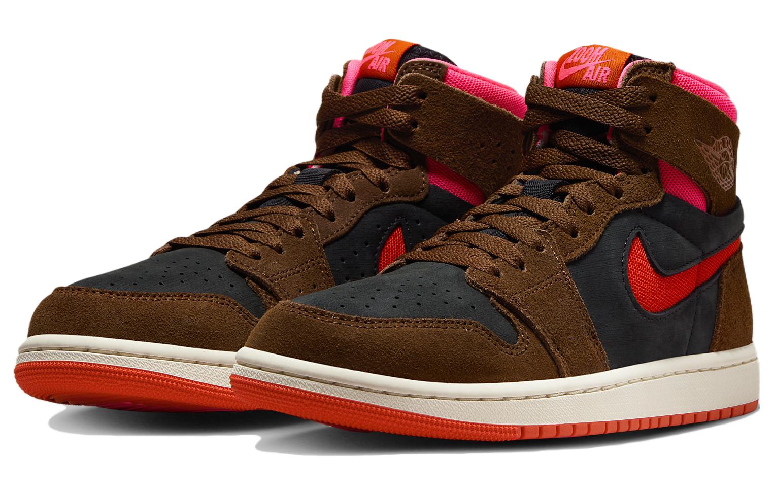 Jordan 1 High Zoom Air CMFT 2 Cacao Wow Picante Red Women’s