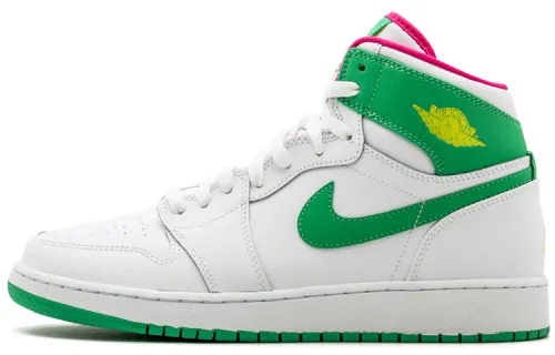Jordan Air Jordan 1 GG Gamma Green Easter shock-absorbing anti-slip high-top retro basketball shoes women's gamma green