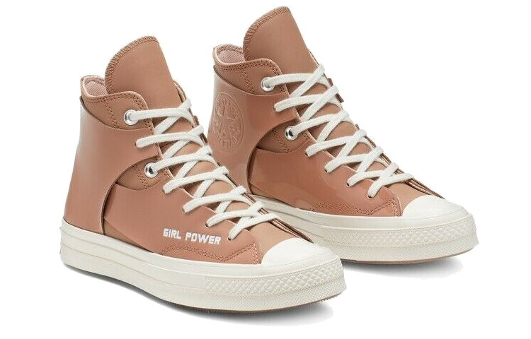 Женские кеды Converse Chuck Taylor All Star 70s (коричневые) — 咖啡色 — фото 3