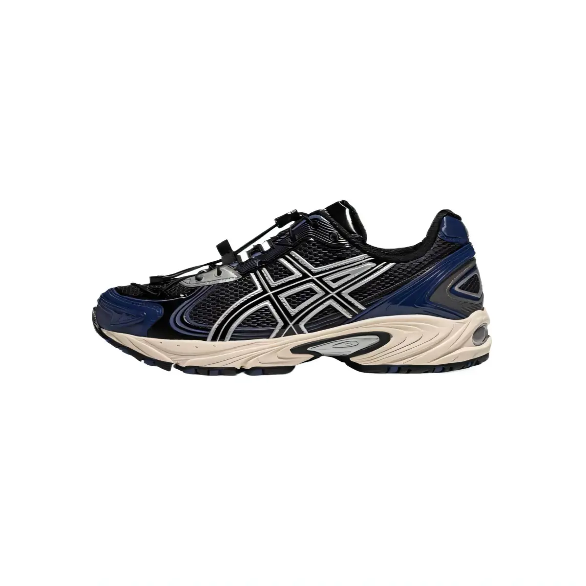 ASICS Gel Kahana TR V4 Cushioning, Wear Resistant Low top Chunky Sneakers Unisex Black