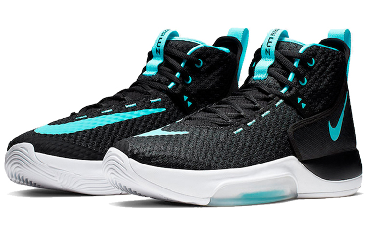 Мужские кроссовки Nike Zoom Rize (черно-синие) — фото 3