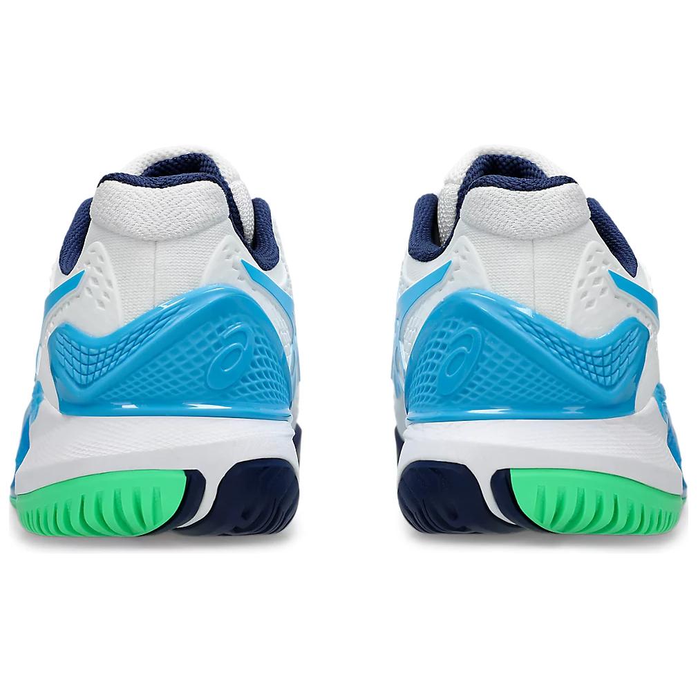 ASICS Gel Resolution 9 White Digital Aqua