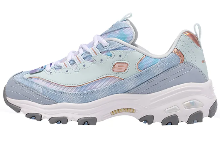 Skechers D Lites Sneakers Light Blue Women's