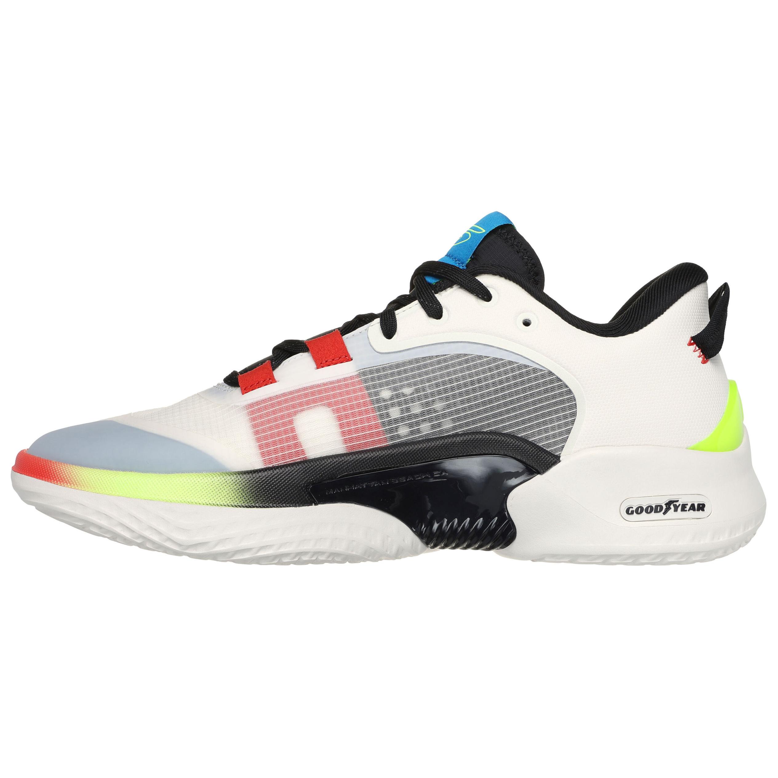 Skechers SKX Resagrip Low top Basketball Shoes Men’s White Black