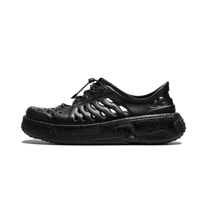 Li Ning Pan Gu Trek EVA Breathable Anti Collision Rebound Coverage River Trekking Shoes Unisex Black