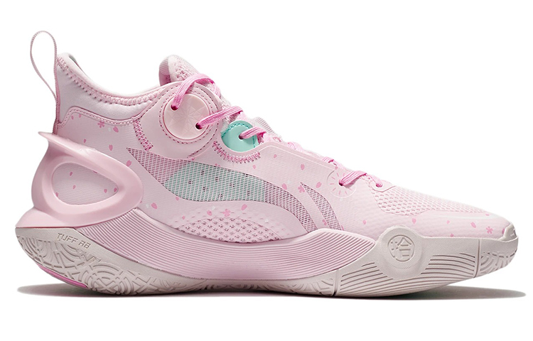 Li Ning SONIC 10 V1 Textile, Synthetic Leather, TPU Cushioning Slip Resistant Abrasion Resistant Coverage Support