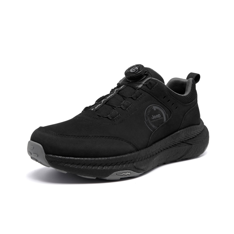 Jeep Mountaineering Hiking Shoes Men’s Classic Black