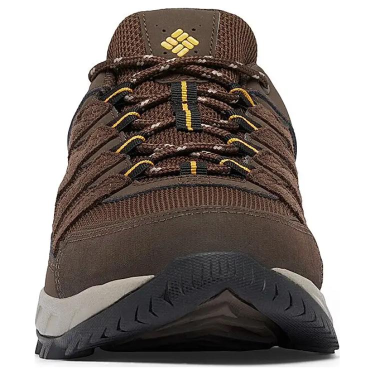 Columbia Hiking Outdoor Cushioning Abrasion Resistant Low top Hiking Shoes Men’s Brown
