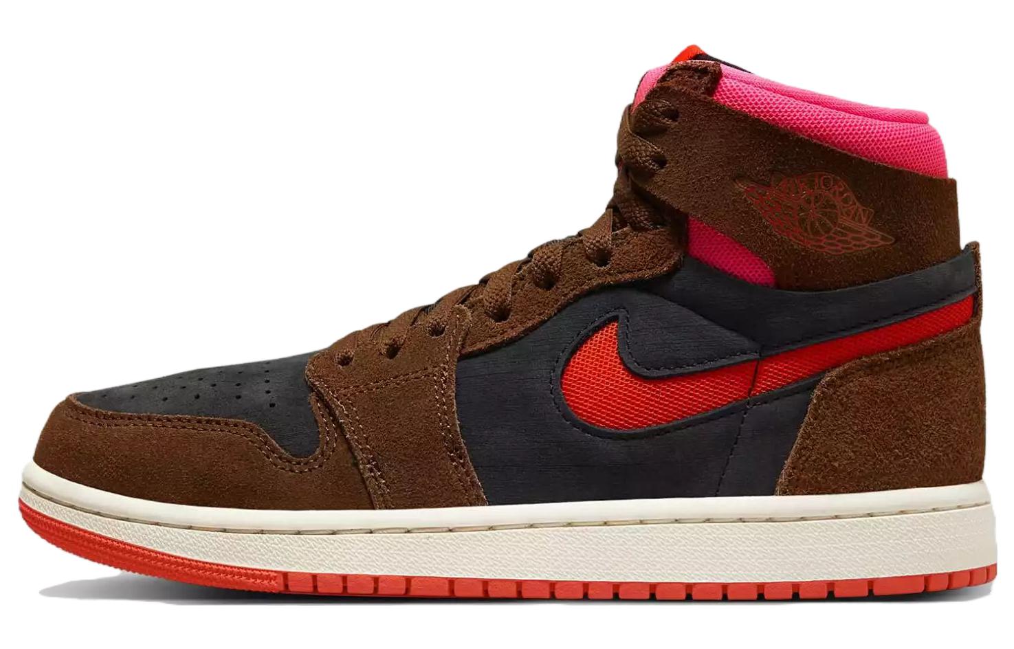 Jordan 1 High Zoom Air CMFT 2 Cacao Wow Picante Red Women’s