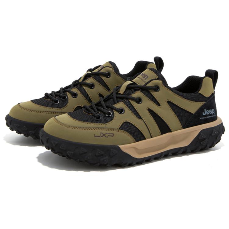 Jeep Moisture wicking Low top Mountaineering Shoes Men’s Army Green