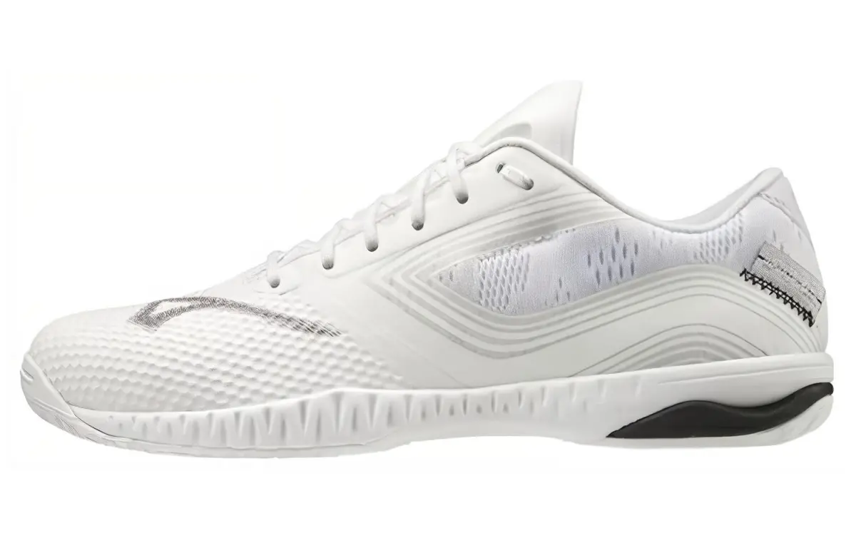 Mizuno Wave Drive El Textile, Synthetic Leather Slip Resistant, Abrasion Resistant, Breathable