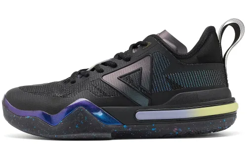 Peak and Wiggins AW1 one-piece version, extremely comfortable and simple, non-slip and wear-resistant, low-top practical basketball shoes, men's style, born winner color scheme