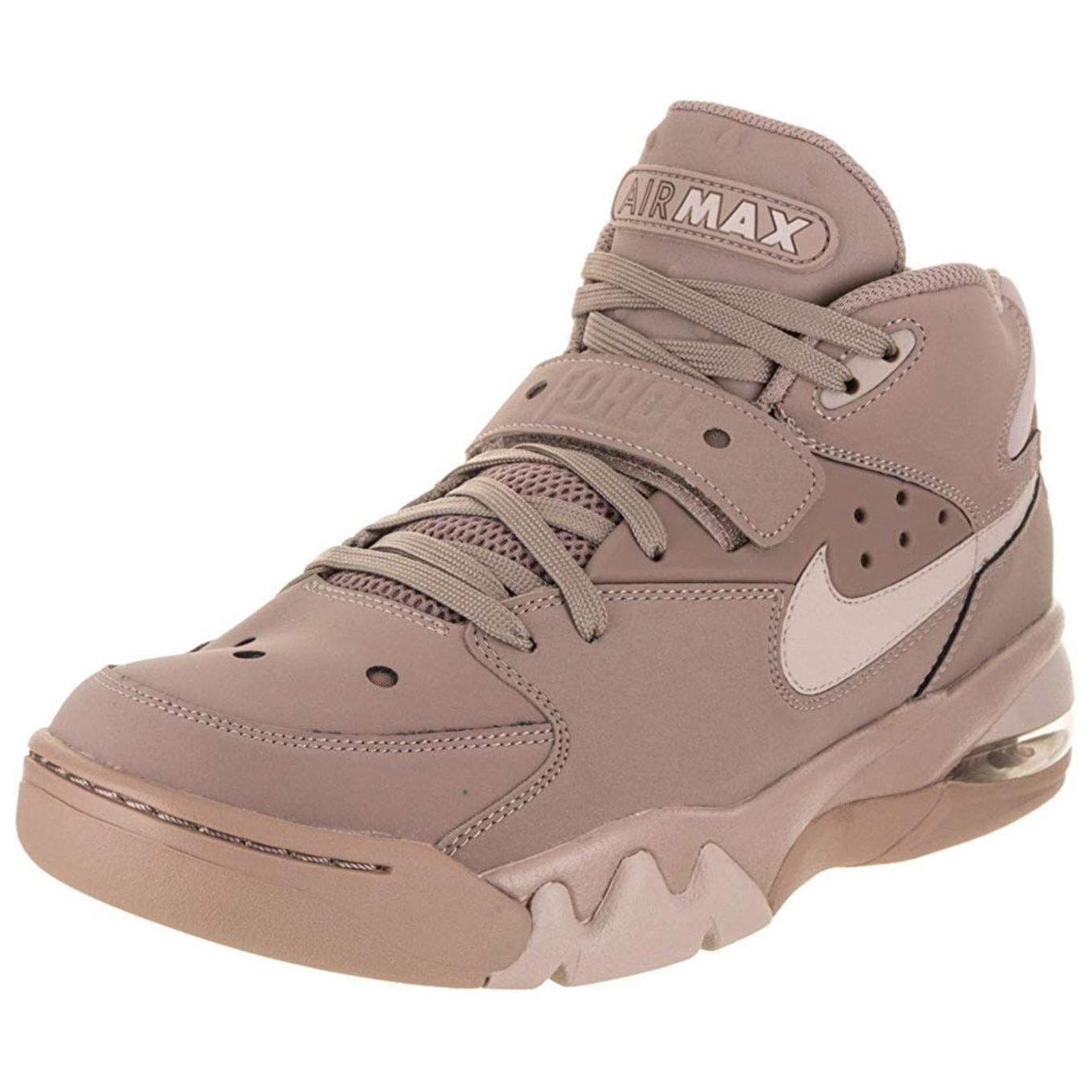 Мужские кроссовки Nike Air Force Max (коричневые) — фото 3