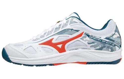 Mizuno Tennis Shoes Men's Low Top White/Green/Orange