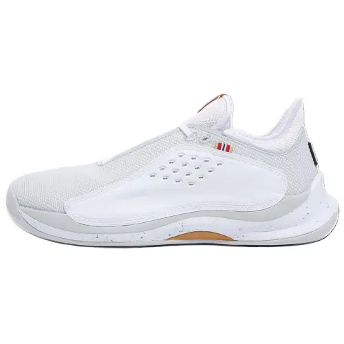 FILA Low top Tennis Shoes Unisex White Rice Gray
