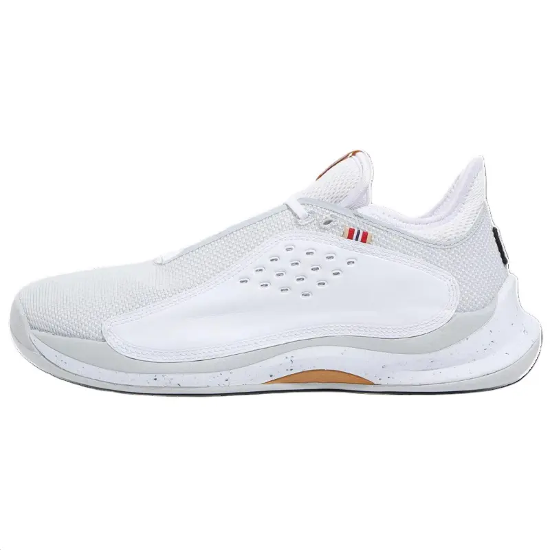 FILA Low top Tennis Shoes Unisex White Rice Gray
