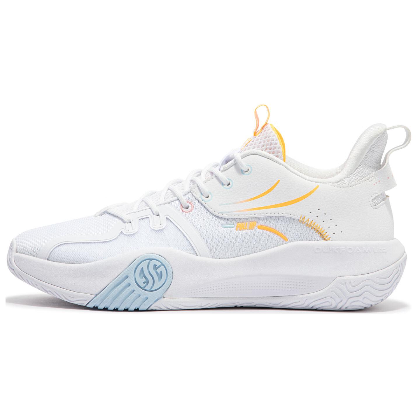 361° Ag Volley Slip Resistant Low top Basketball Shoes Men’s White Blue Orange