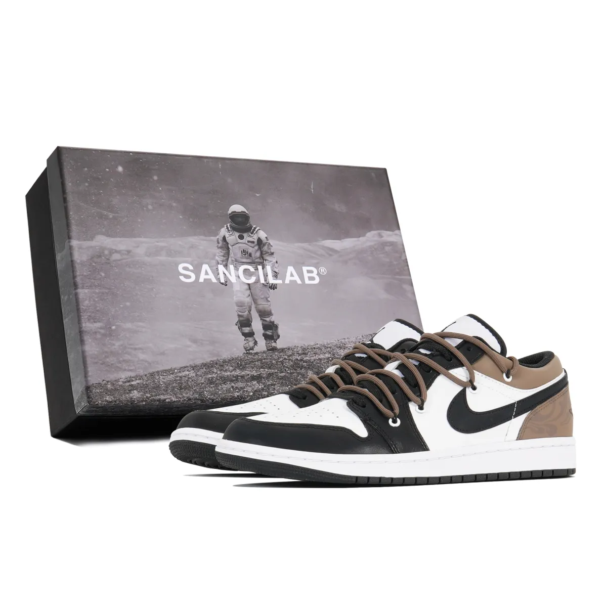 Jordan Air Jordan 1 Third Lab, Xingji Exploration Cushioning Slip Resistant Abrasion Resistant