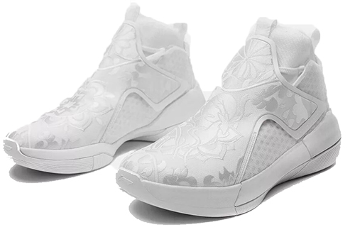 Li Ning YuShuai 12 Slip Resistant Abrasion Resistant Slip Resistant Abrasion Resistant High top Basketball Shoes Men’s