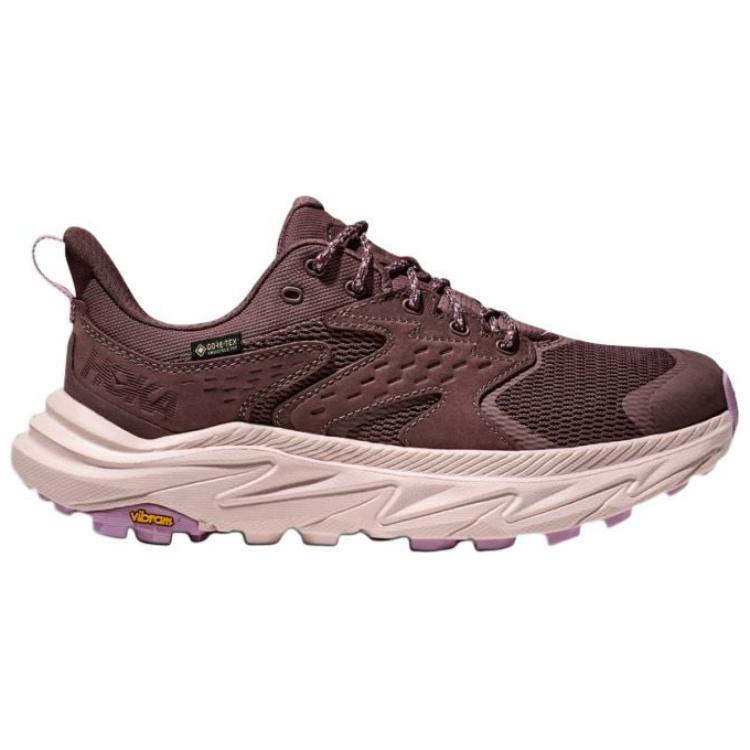 HOKA ONE ONE Anacapa 2 Slip Resistant Abrasion Resistant Low top Hiking Shoes Women’s Umber
