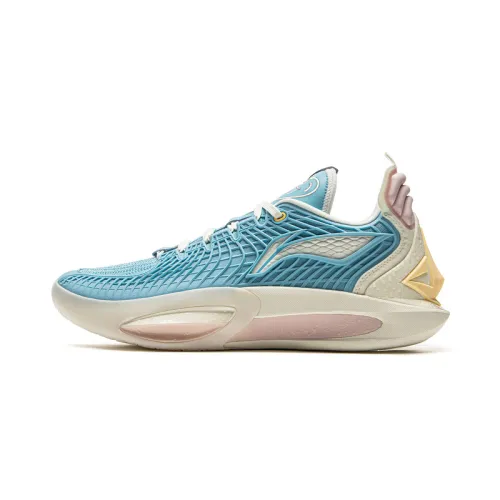 Li Ning JB3 Low top Basketball Shoes Men's Wave Blue Ivory