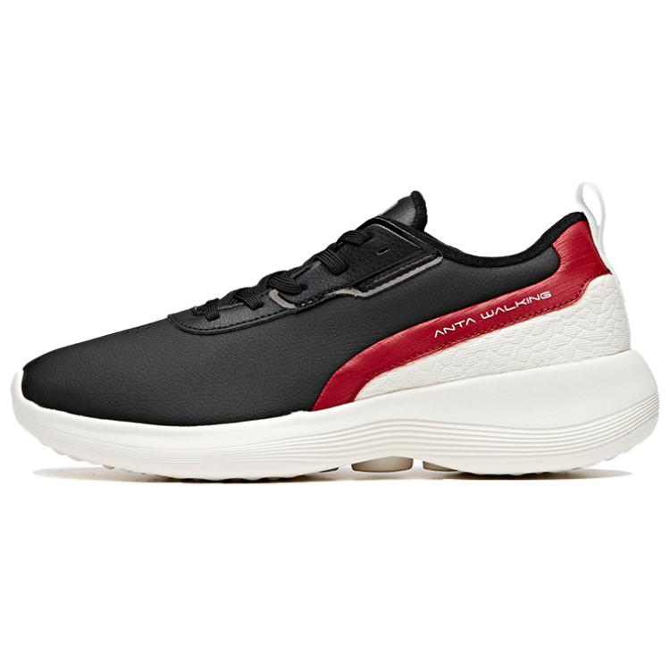 ANTA Training Shoes Men’s Low Top Black/Ivory White/Sports Style Red