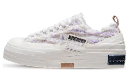 VESSEL Low top Canvas Shoes Unisex Purple