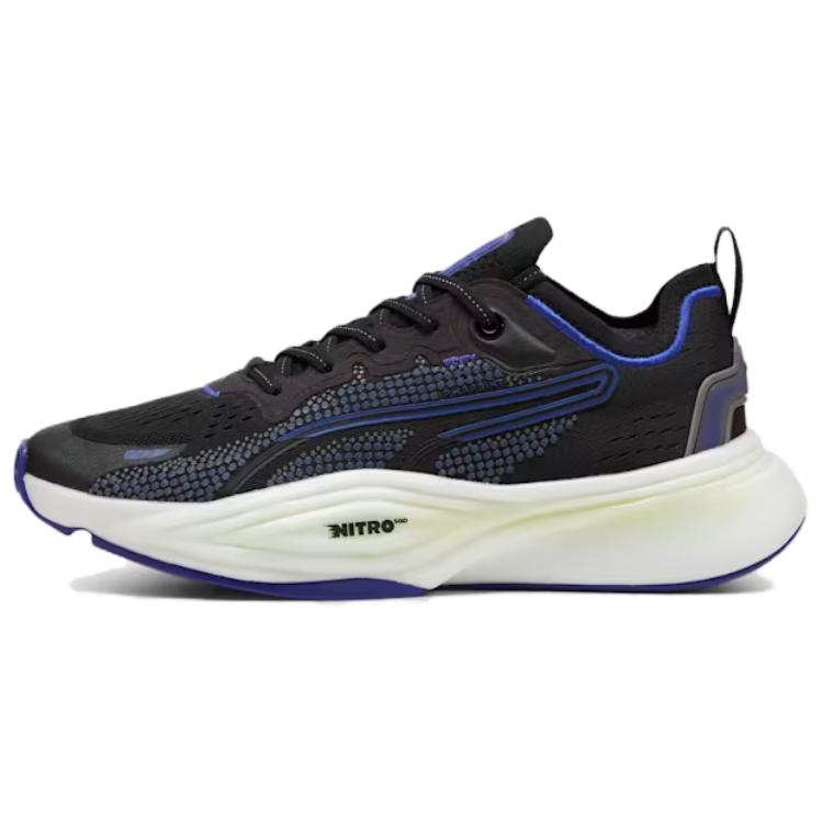 PUMA Pwr Nitro Low top Training Shoes Unisex Black White Blue
