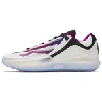Anta KAI SPEED 2 Low top Mid Rise X Silhouette Nylon Plate A SHOCK PRO Basketball Shoes Men's White Black Purple