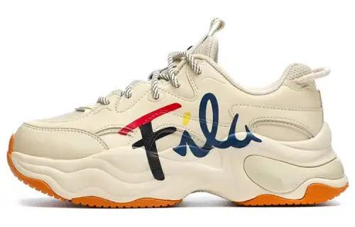 FILA FUSION Marathon Running Shoes 'Beige Orange' Women's
