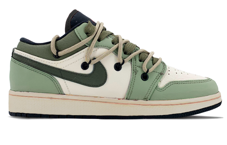 Jordan Air Jordan 1 Low top Vintage Basketball Shoes Men’s Jasper