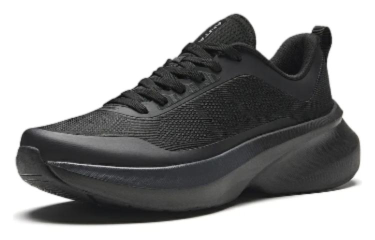 Anta Round Tip Cushioning, Wear Resistant Low top Training Shoes Women’s Black