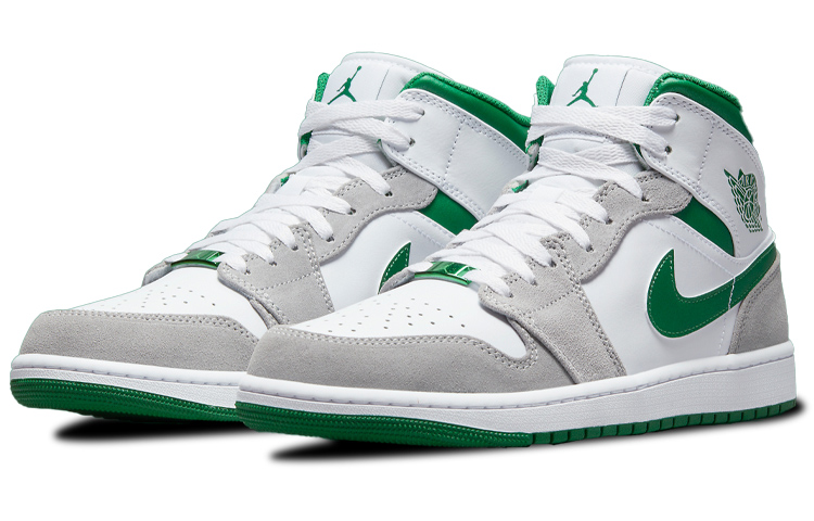 Air Jordan 1 Mid Se ‘Grey Pine Green’