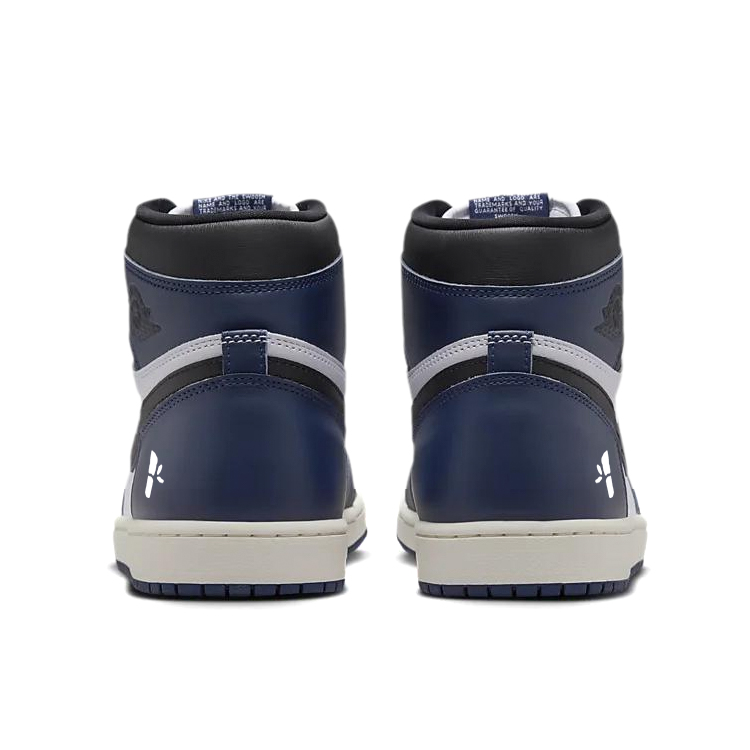 Jordan Air Jordan 1 Vintage Basketball Shoes Men’s High Top White/Blue