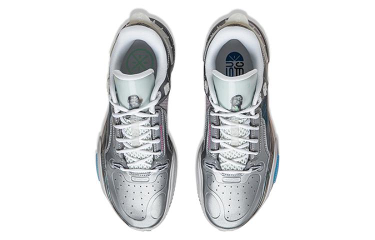 Li Ning All City 11 Sports Cushioning Low top Basketball Shoes Unisex Gray