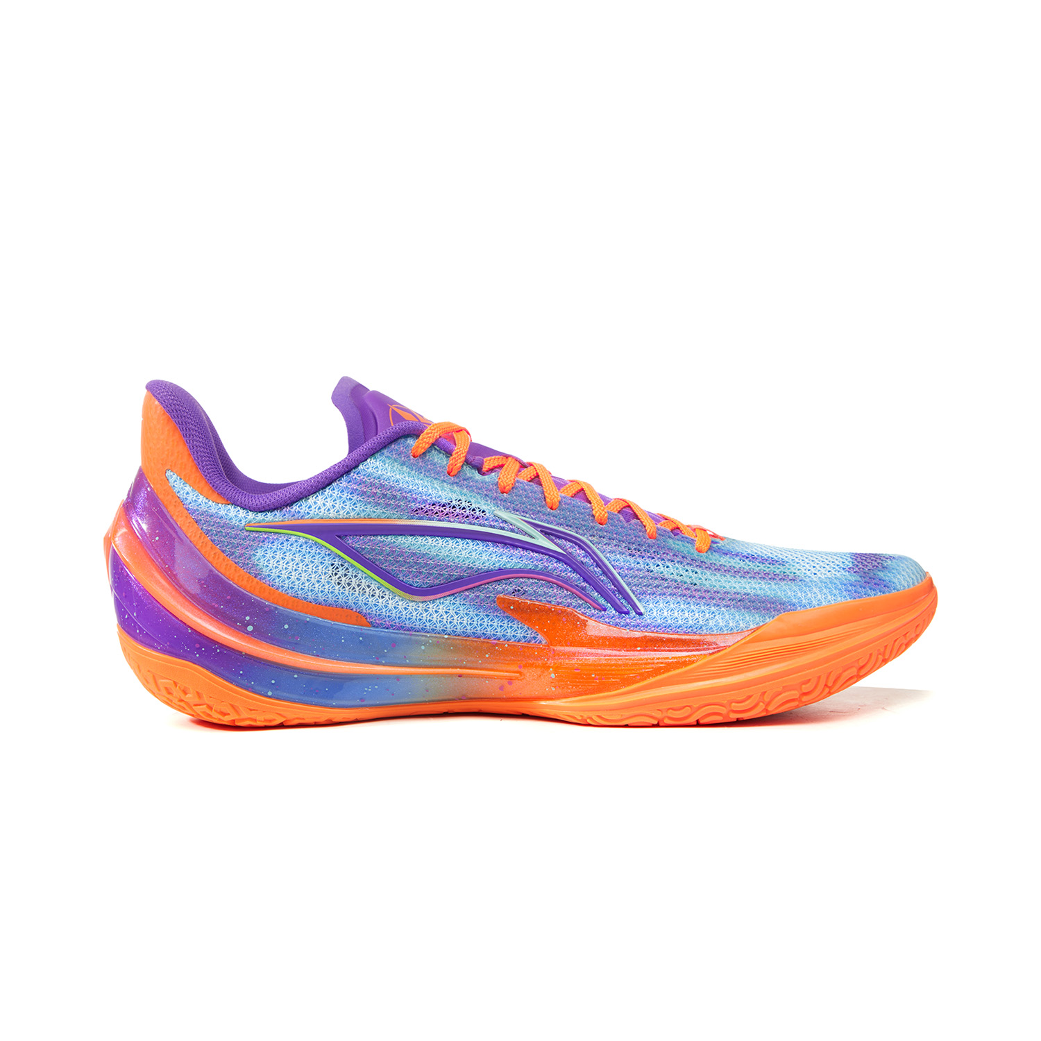 Li Ning Liren 5 V2 Basketball Shoes Men’s Low Top Neon Green Purple