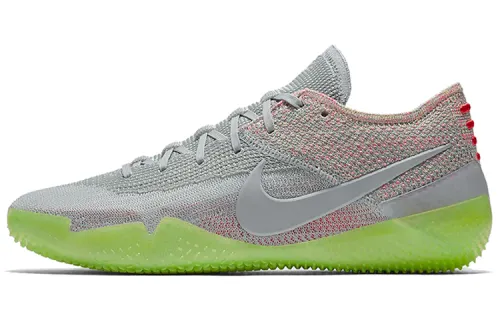 Nike Kobe NXT 360 Multi-Color Kobe OG model round toe lace-up low-top practical basketball shoes men's gray green