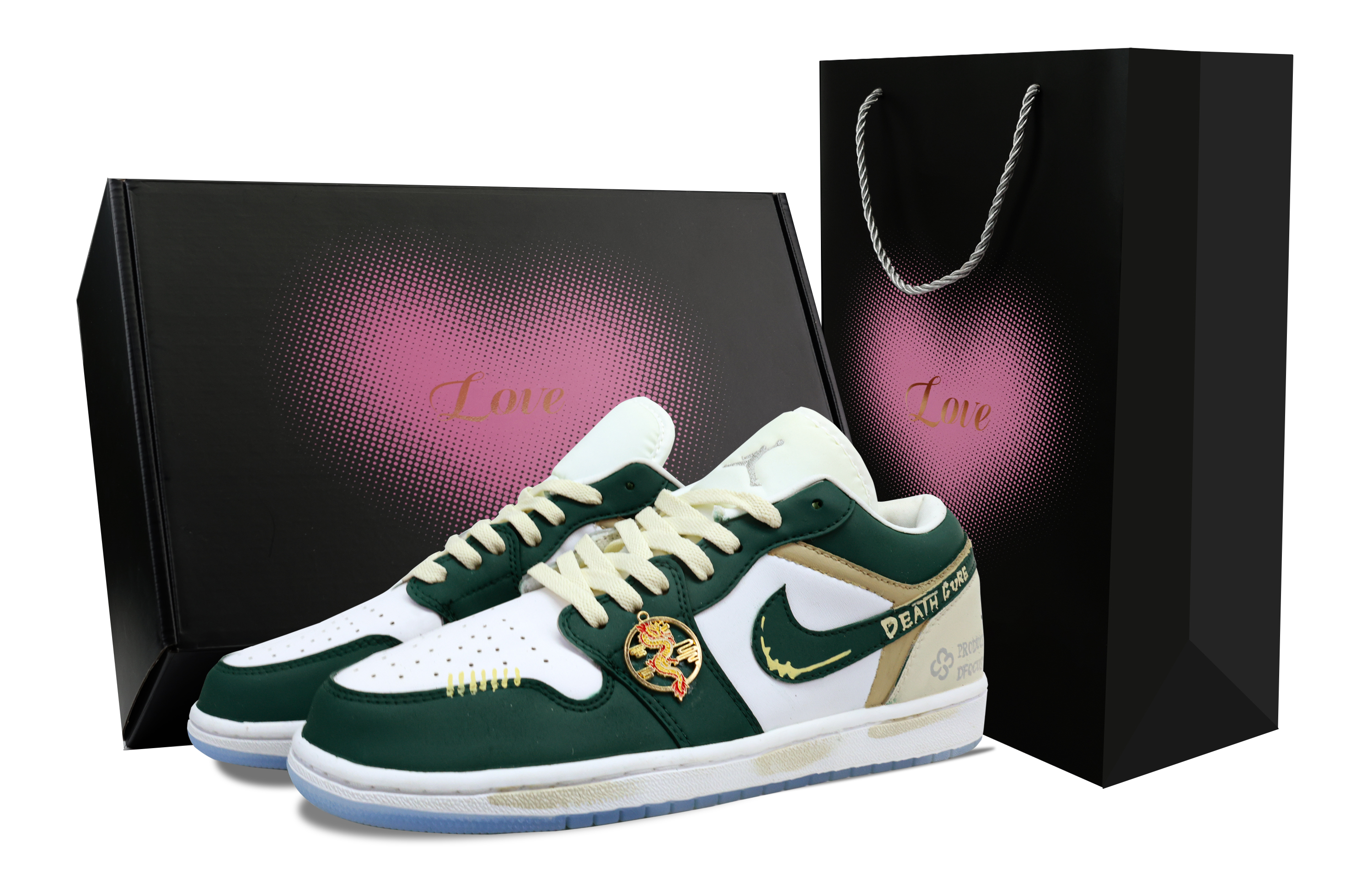 Jordan Air Jordan 1 Vintage Basketball Shoes Women’s Low Top White/Brown