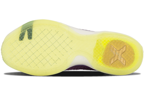 Мужские кроссовки Nike Kobe 10 Elite High Team Pack (фиолетовые) — 黑墨水/紫罗兰/反光银 — фото 4