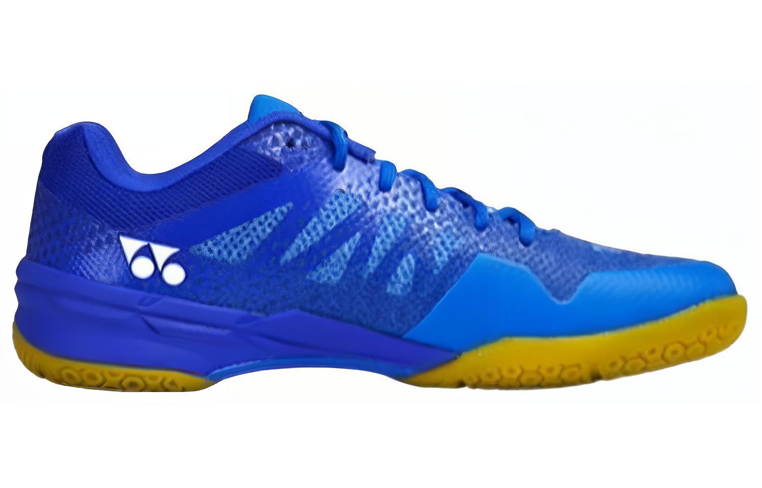 YONEX Cushioning Slip Resistant Low top Badminton Shoes Unisex Blue