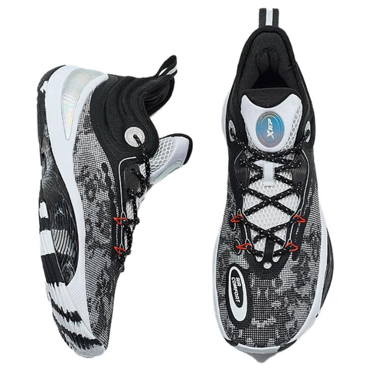 XTEP Abrasion Resistant Mid top Basketball Shoes Men’s